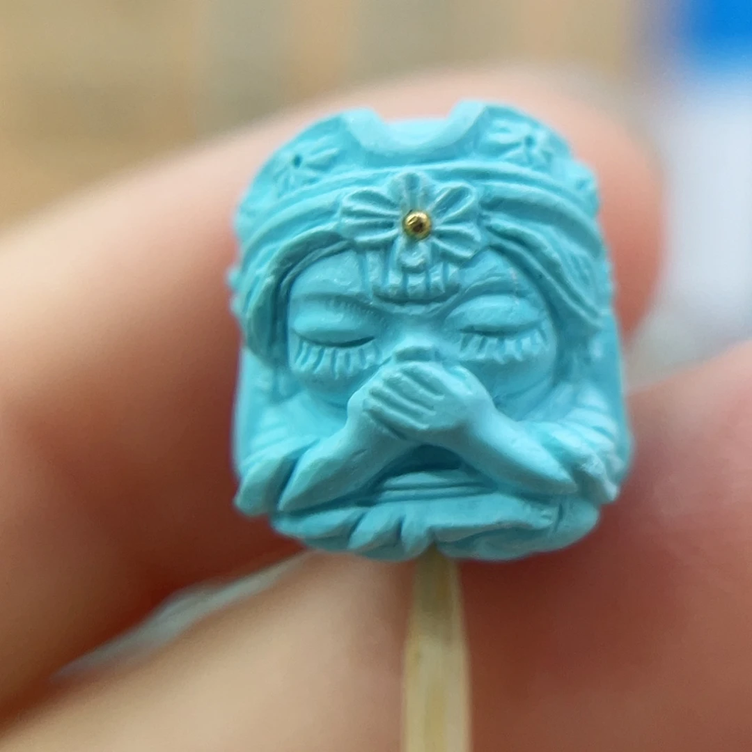 未镶嵌绿松石珠宝奇石