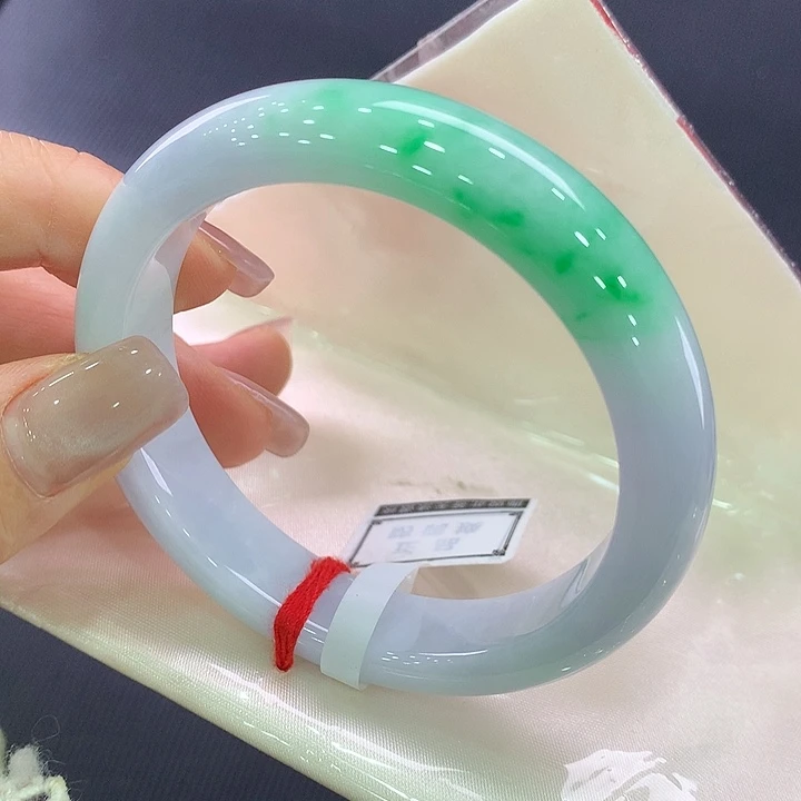 未镶嵌手镯翡翠正圈56