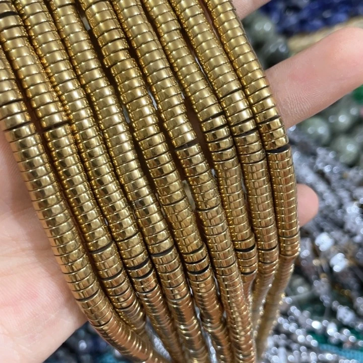 贝壳非金属2条6mm金色直切