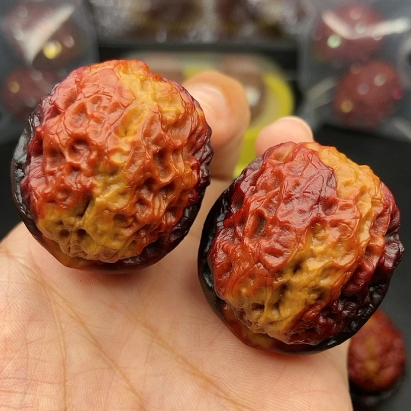 【闪购商品】把件文玩核桃40尺铁绣球