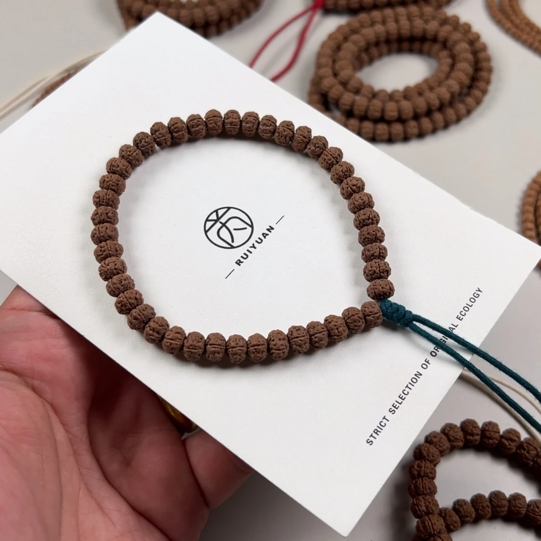 金刚菩提手串老树王普通款单圈尺寸8+