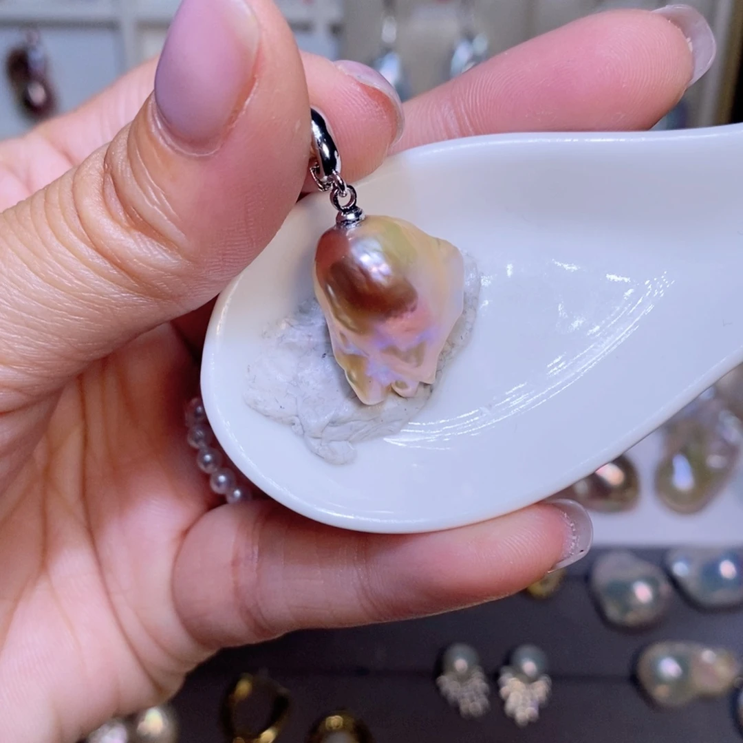 【闪购商品】淡水珍珠吊坠未镶嵌