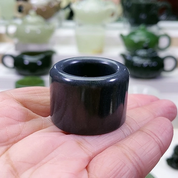 未镶嵌和田玉挂件晦****扳指