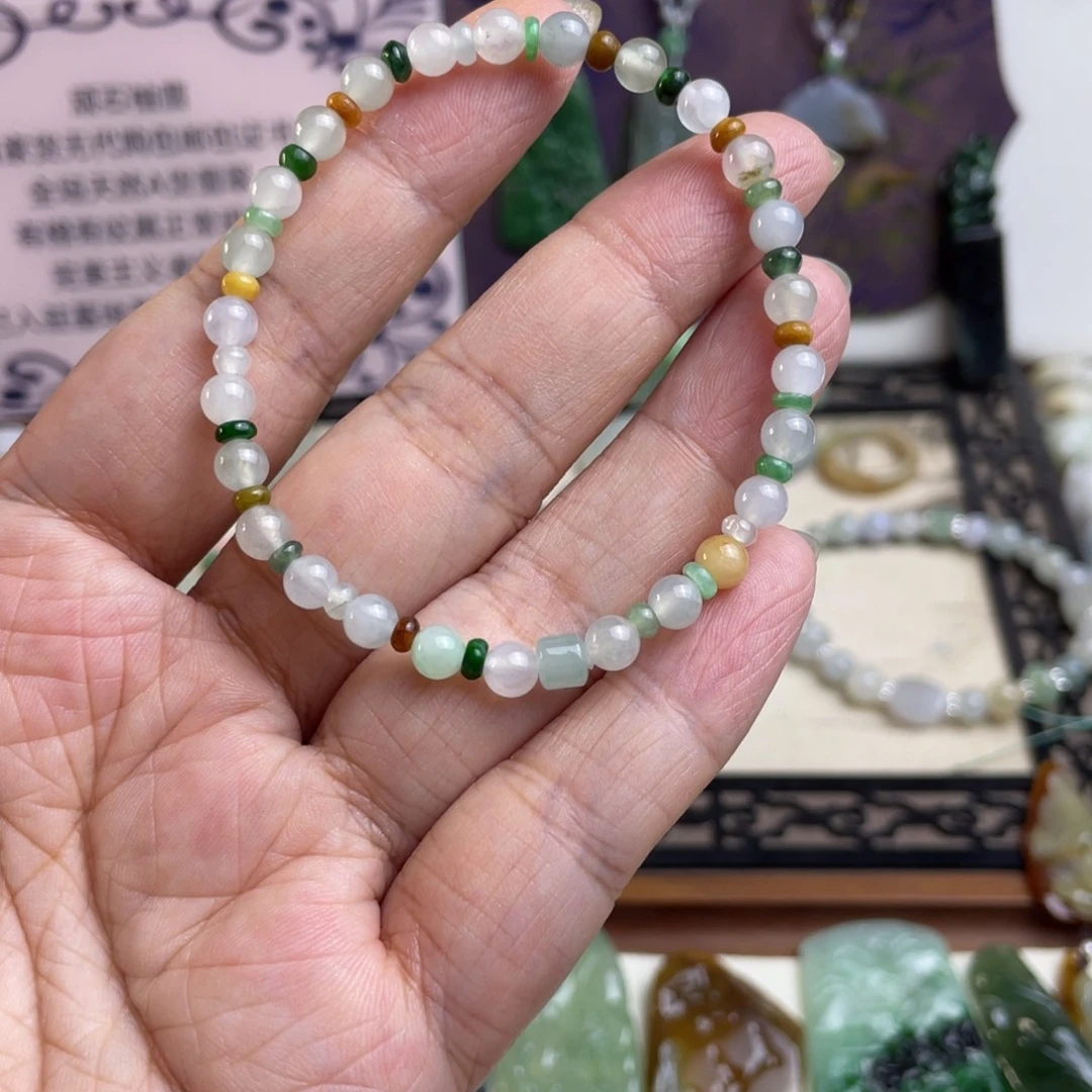 未镶嵌手链翡翠特色手链