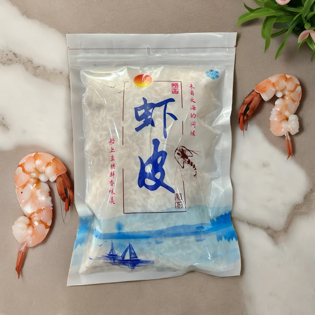 新鲜淡干虾皮无盐高钙营养补钙海鲜干货