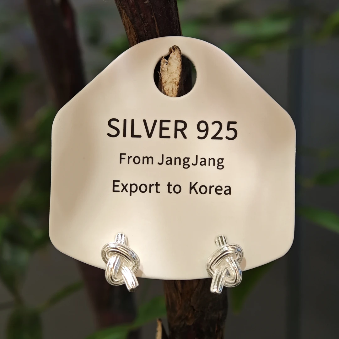 925银耳饰 耳钉女耳环日韩耳饰银色简约轻奢耳扣百搭小众设计感