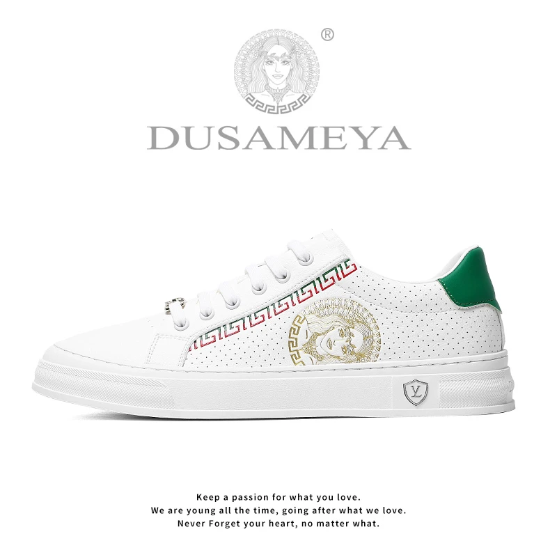 DUSAMEYA/杜莎米娅【春夏 季】男士轻奢休闲时尚百搭低帮潮流板鞋