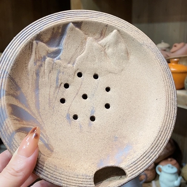 柴烧老岩泥高端茶器
