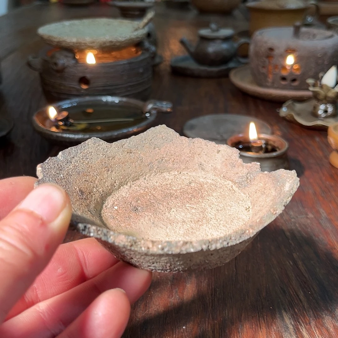 【闪购商品】杯兜*子小福泥陶艺茶几风