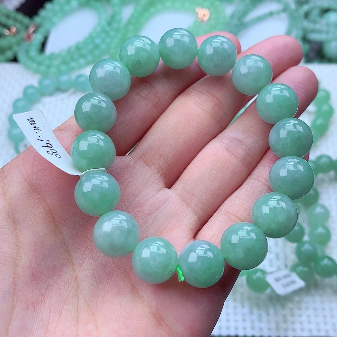 翡翠未镶嵌毛衣链