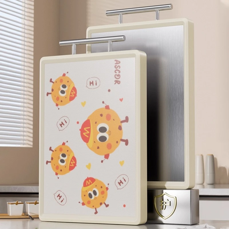 不锈钢菜板抗菌防霉家用食品级双面刀粘板案板切菜板厨房专用砧板