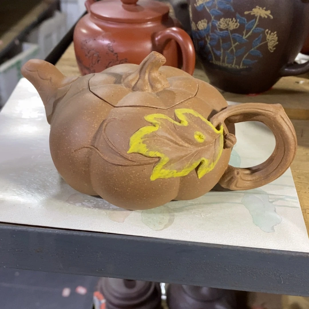 紫砂茶壶原矿手工153