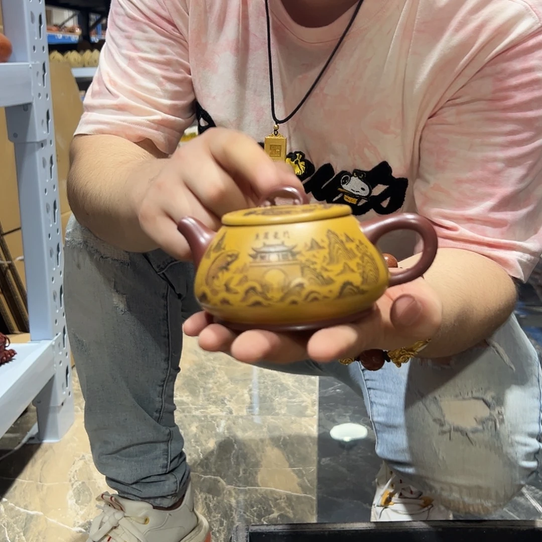 茶壶紫砂紫砂壶紫砂茶宠茶叶罐