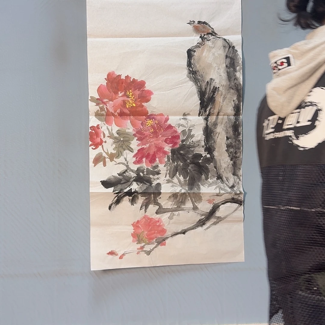 国画1029 牡丹一如您的脸颊