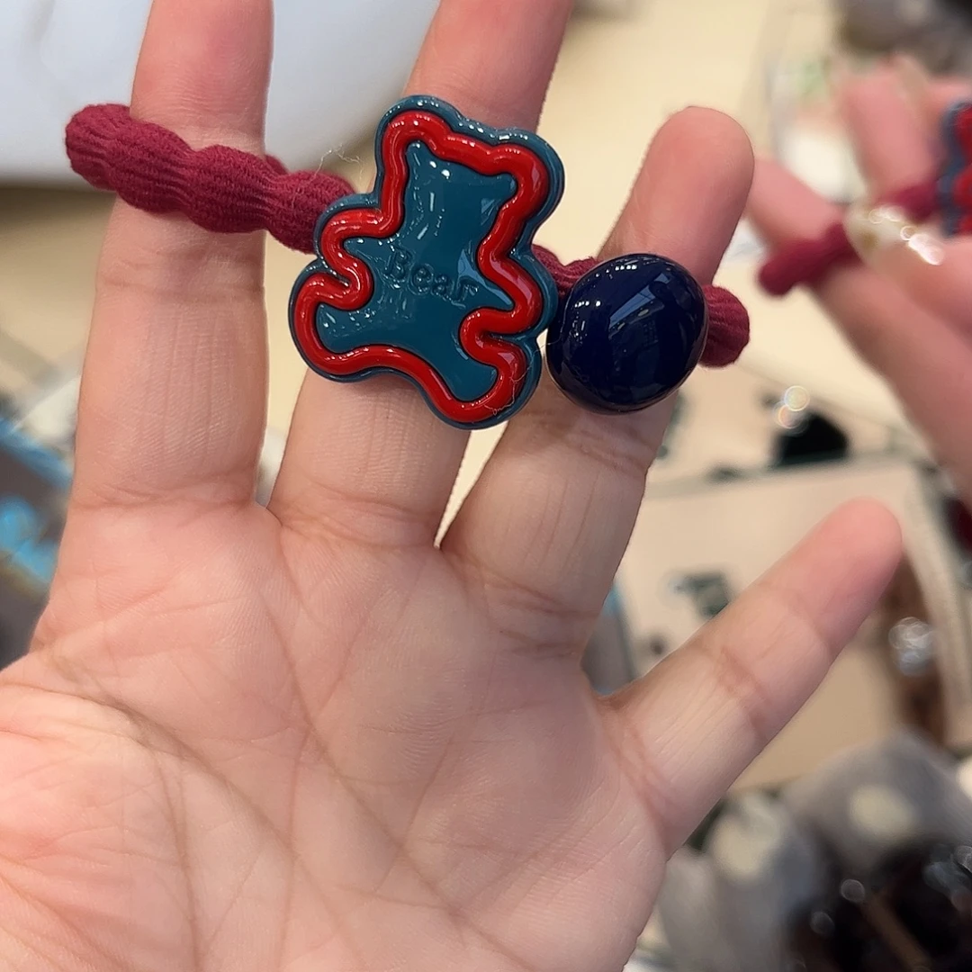 非金属无小熊发绳一根