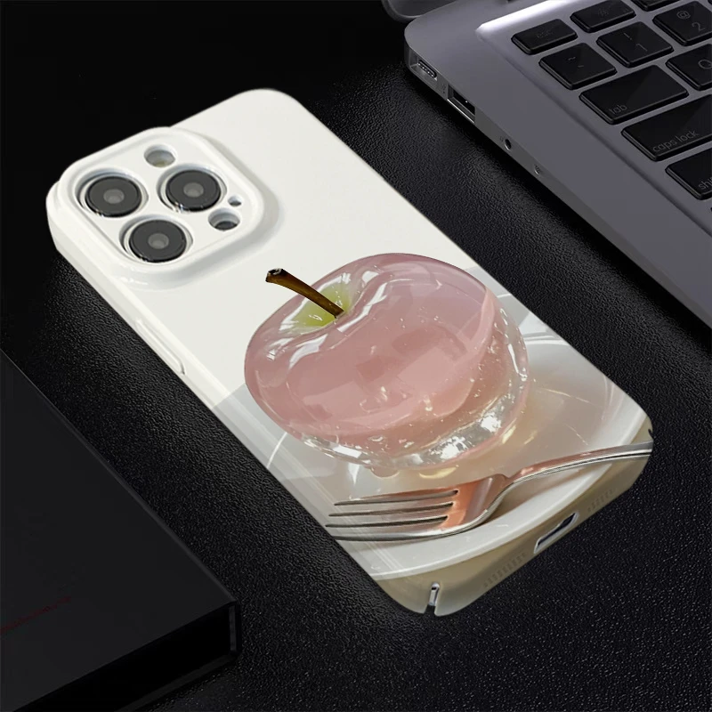 奥菲顿水晶苹果适用iphone161514菲林手机壳华为vivo小米15oppo套