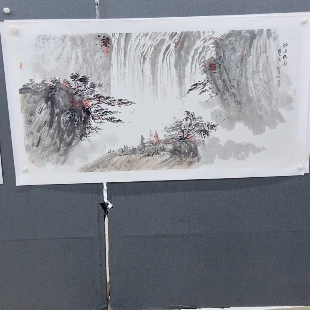 崔***阳国画手写手绘国画100