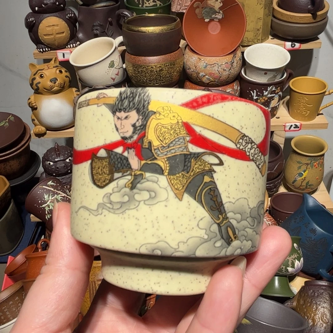 紫砂茶杯宜兴紫砂主人杯