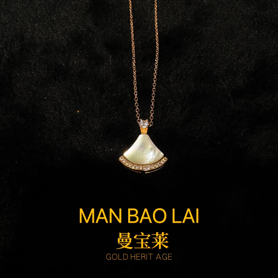 曼宝莱 合金项链 【青衫】时尚气质国风百搭时尚项链MB074