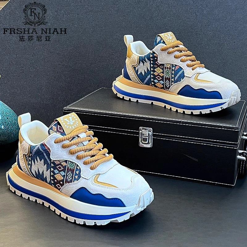 法莎尼亚老爹鞋男透气韩版网红潮流鞋子男款春秋干净感痞帅男鞋子