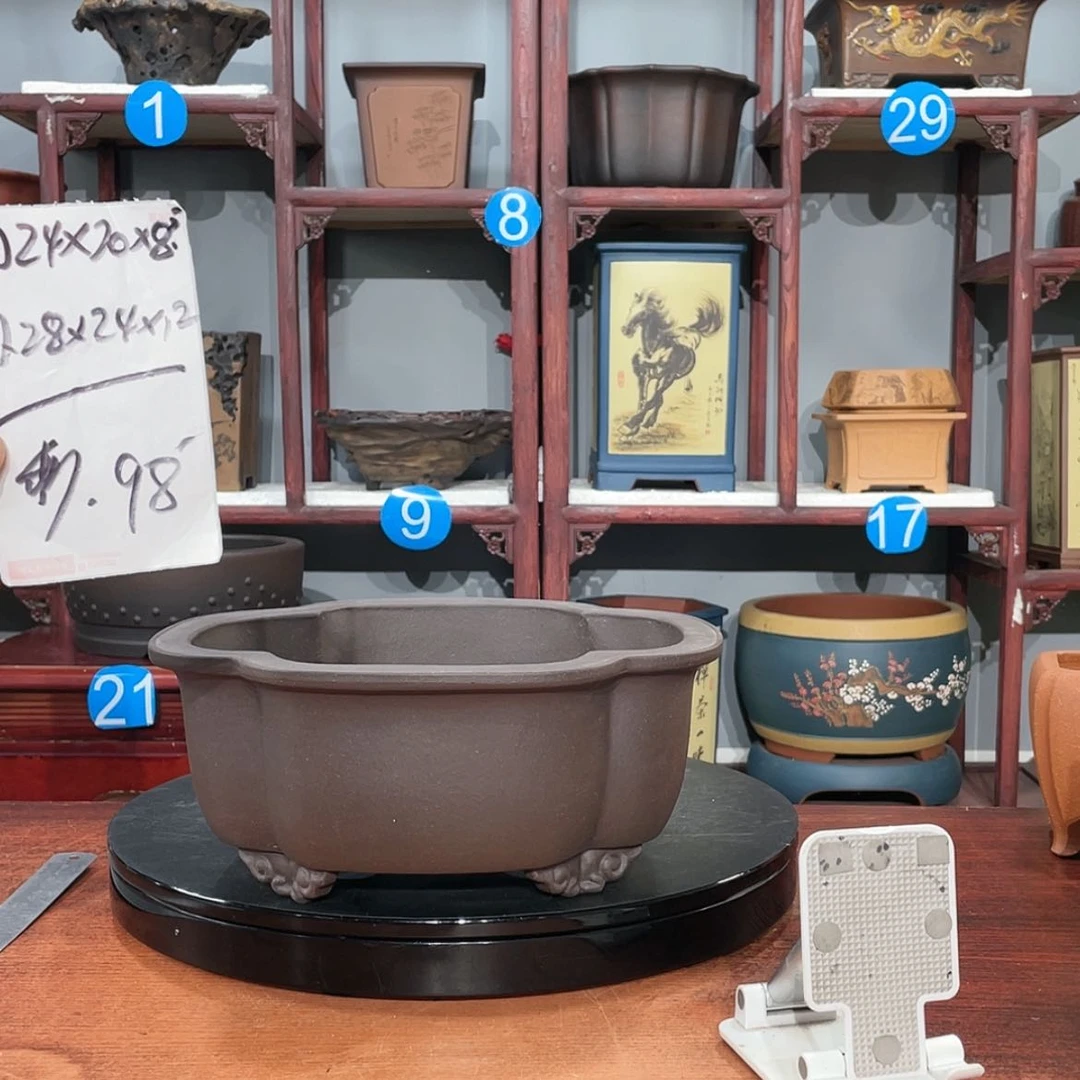 【闪购商品】紫砂花盆紫砂花盆