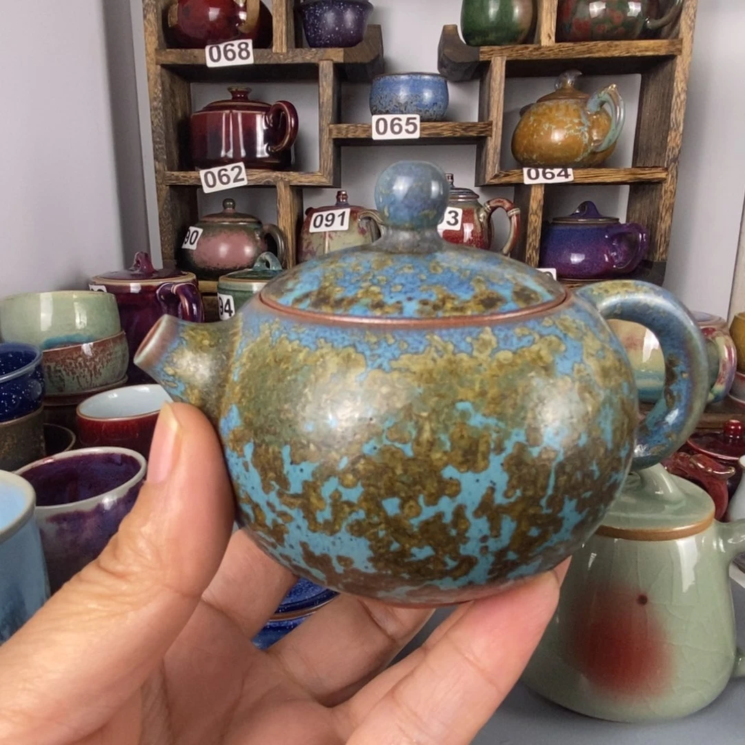 水***秀中国神后钧瓷茶具瑕疵处理