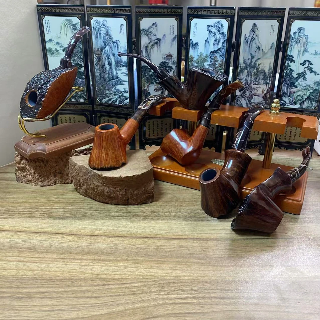 235纯手工石楠木烟斗