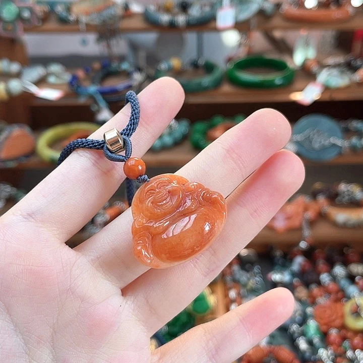 翡翠未镶嵌颈饰饰品