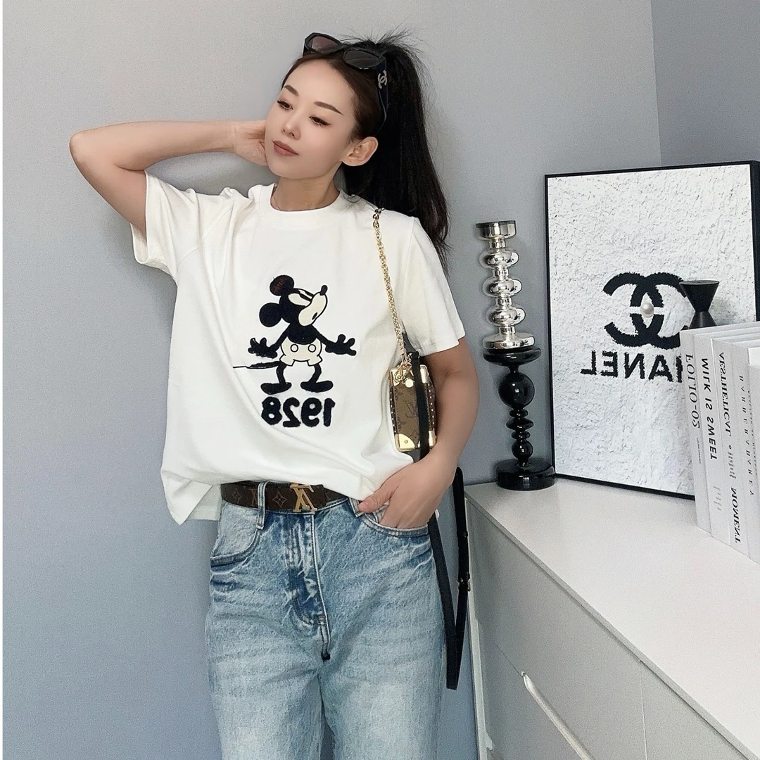早春款韩版米奇时尚T恤