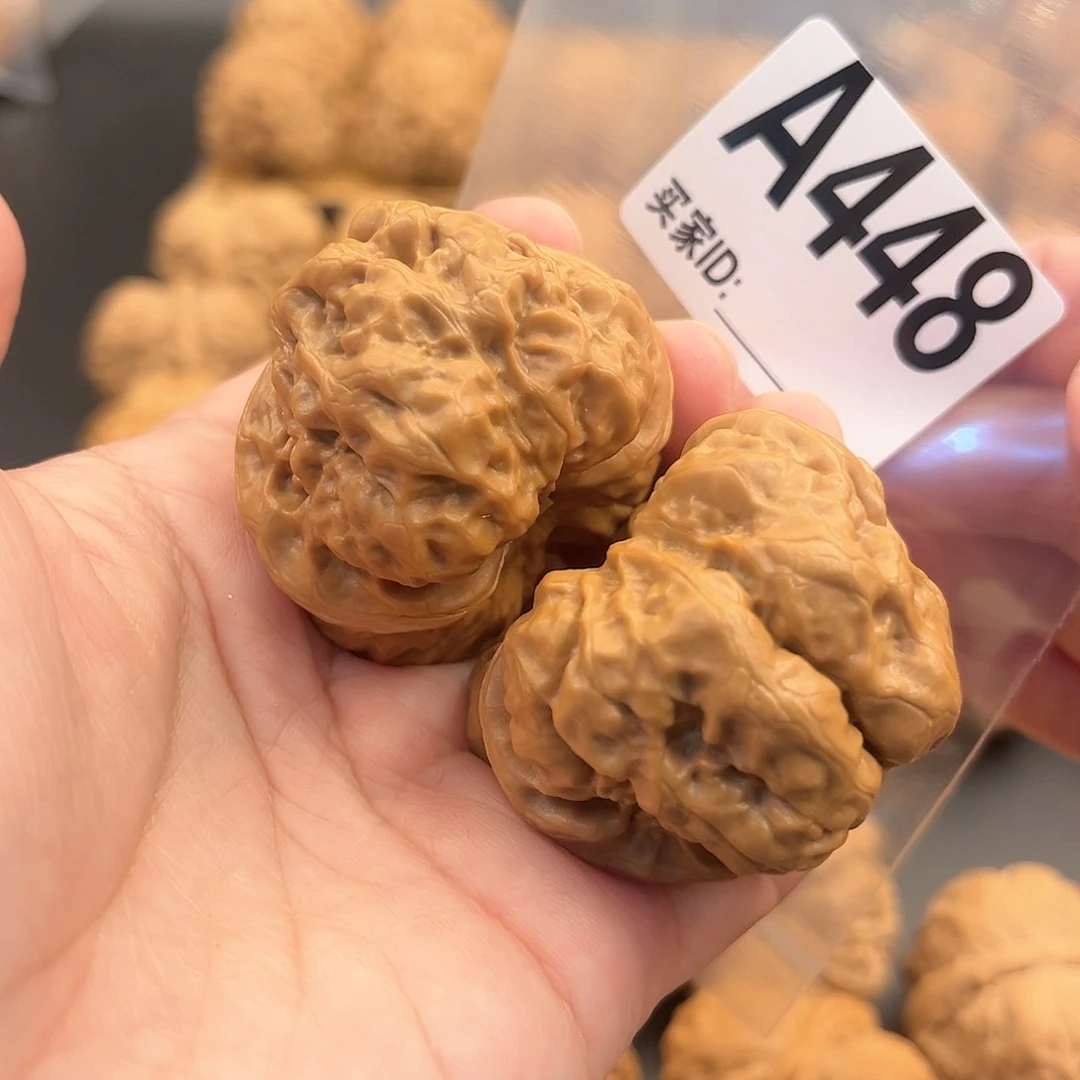 文玩核桃把件蛙蛙精品44肚46