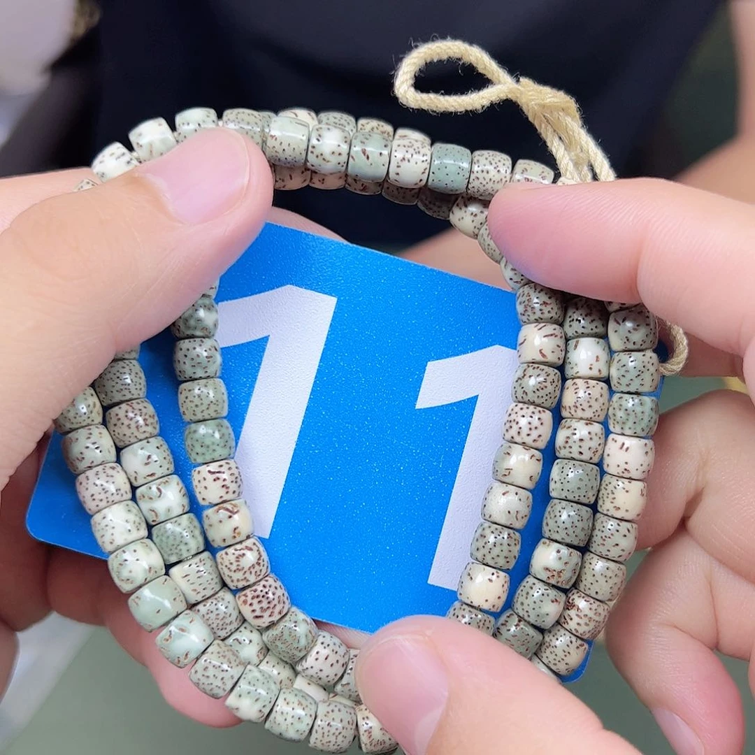 星月菩提吊坠76石玉脖挂。   11