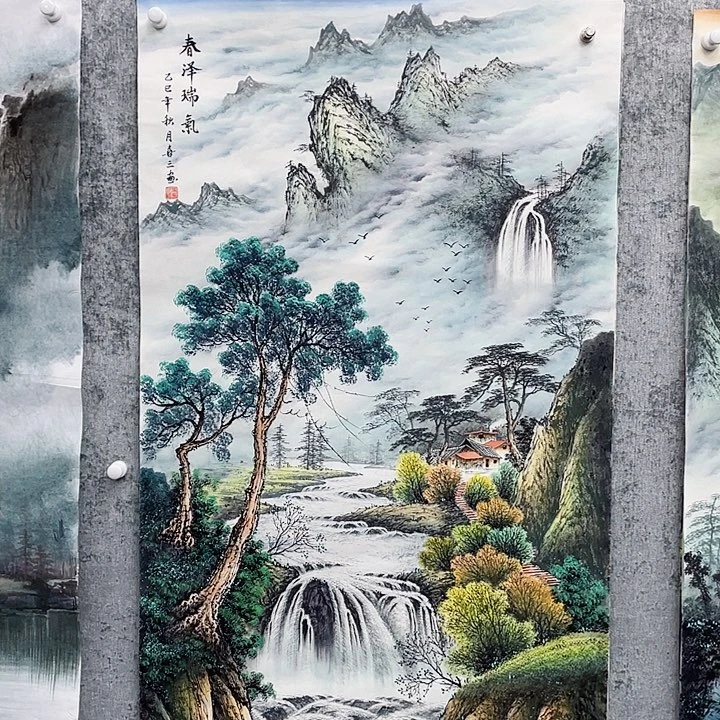 国画亮*绘画作品黄喜三画芯