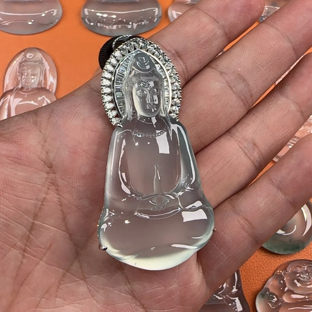 定制翡翠未镶嵌天然