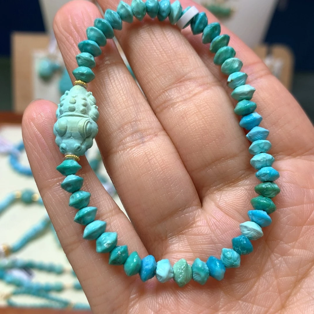 绿松石未镶嵌单圈