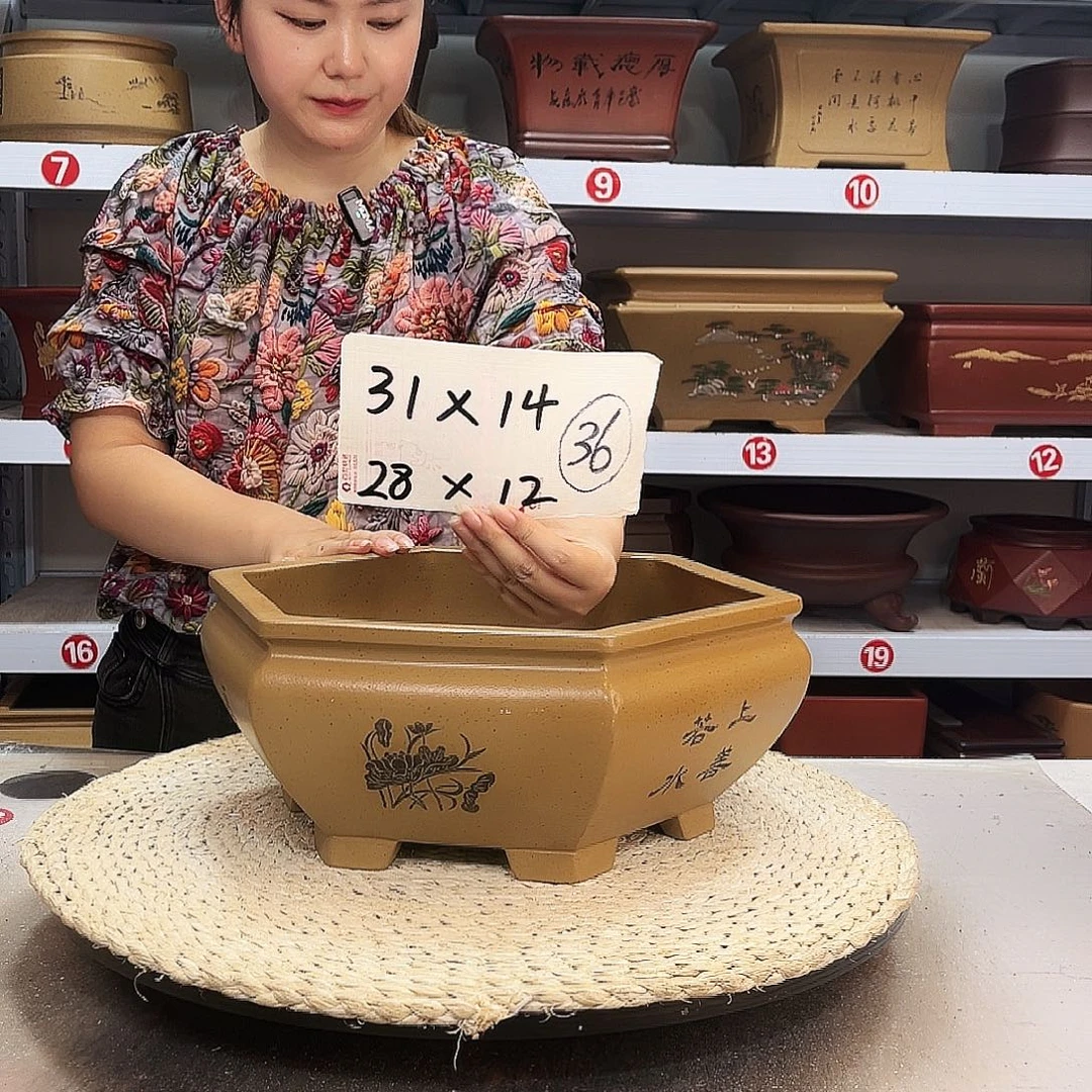花盆紫砂紫砂花盆