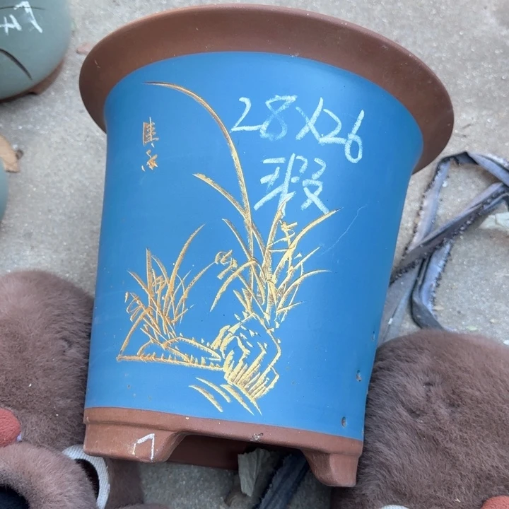 紫砂花盆特价清仓