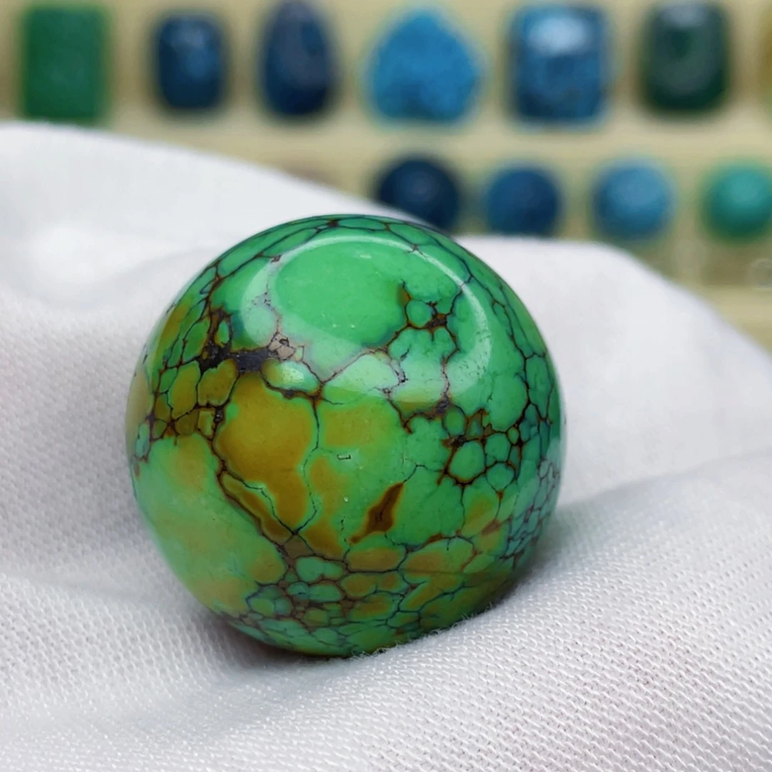 绿松石圆珠28未镶嵌