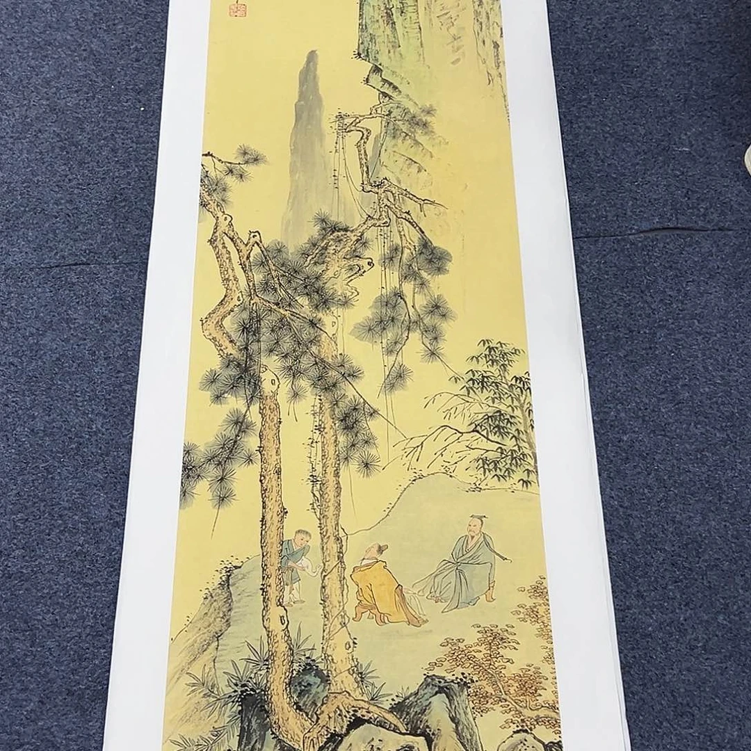 国画事事顺心如意万事如意