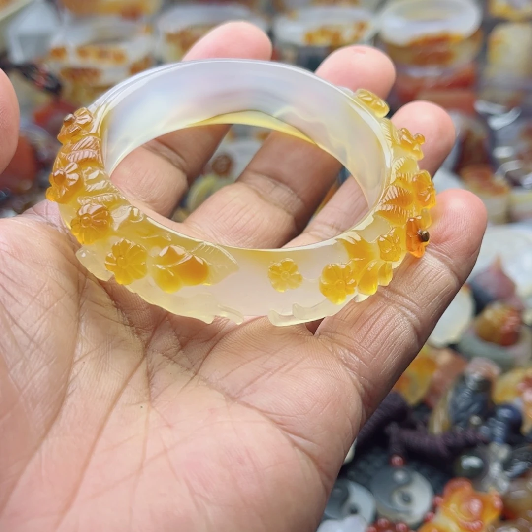 玛瑙/玉髓手镯未镶嵌