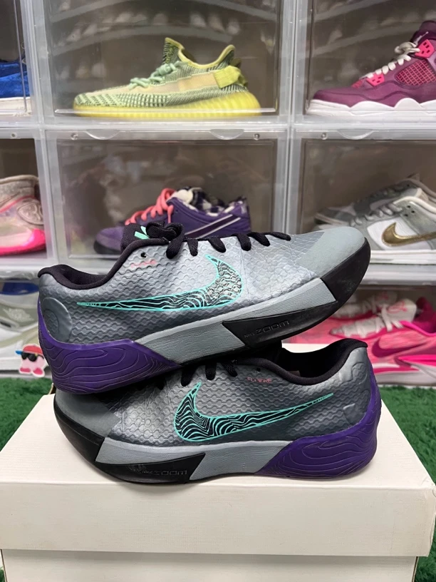 40.5码/kd支线银紫篮球鞋/二手正品9新