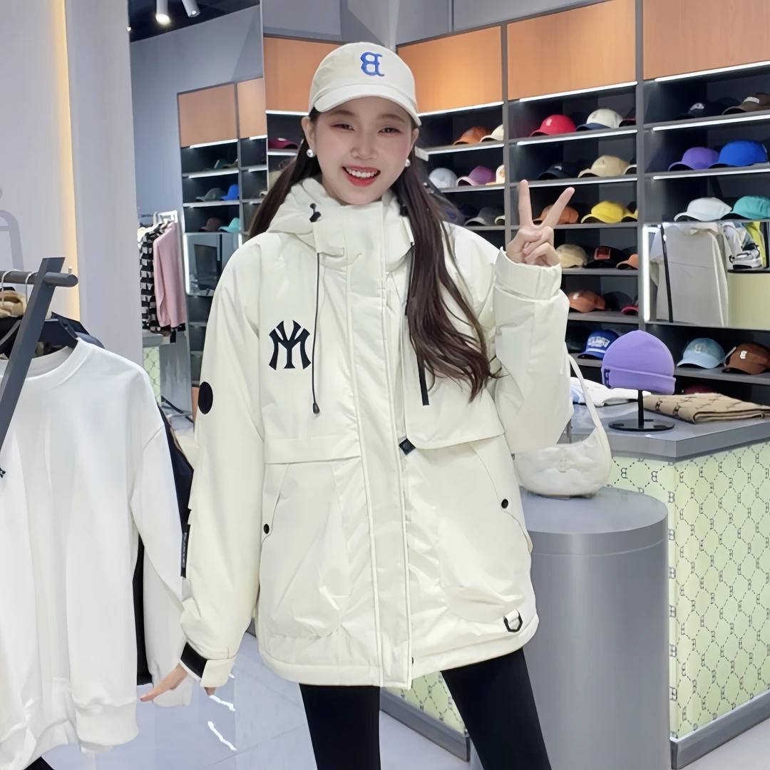柒柒棉服时尚百搭男款女款老花外套 217 柒