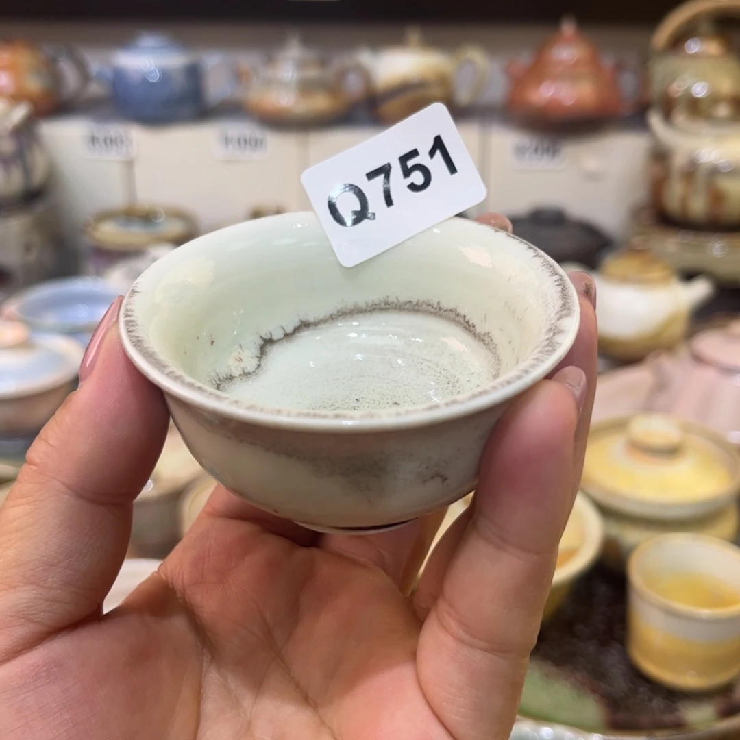 白泥茶杯陶瓷艺术