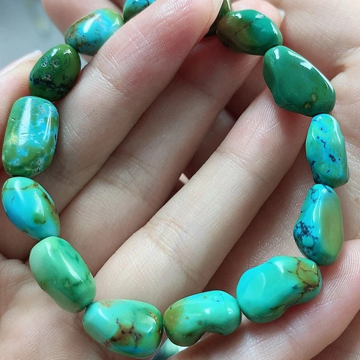 未镶嵌绿松石珠宝奇石