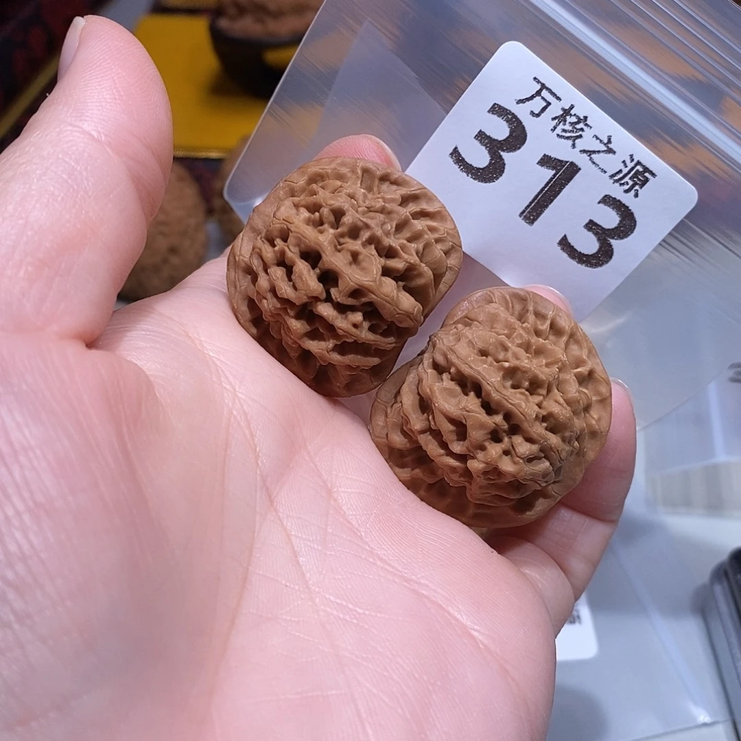 吊坠文玩核桃34全品小秦闷品……