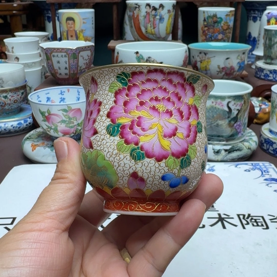 景德镇手工手绘展示