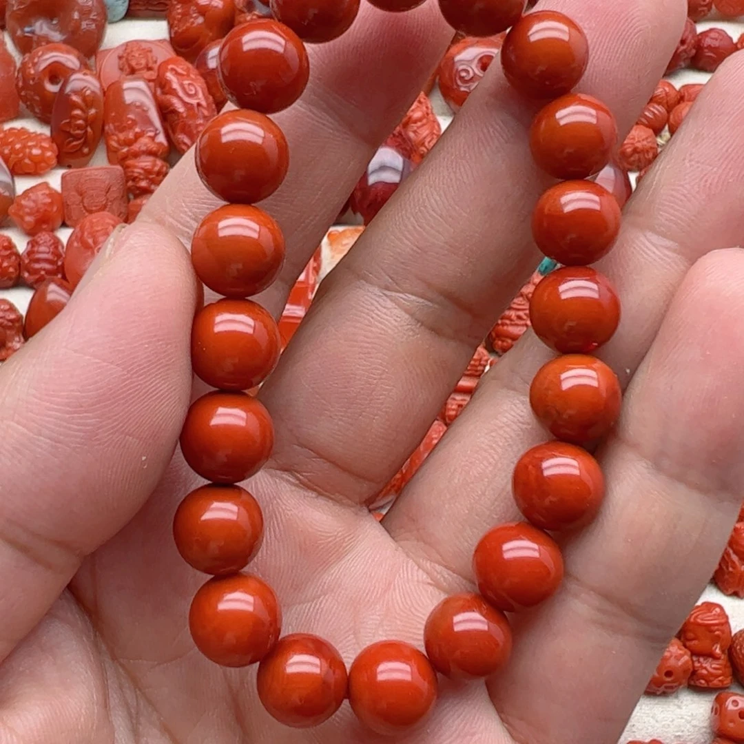 南红玛瑙配饰未镶嵌