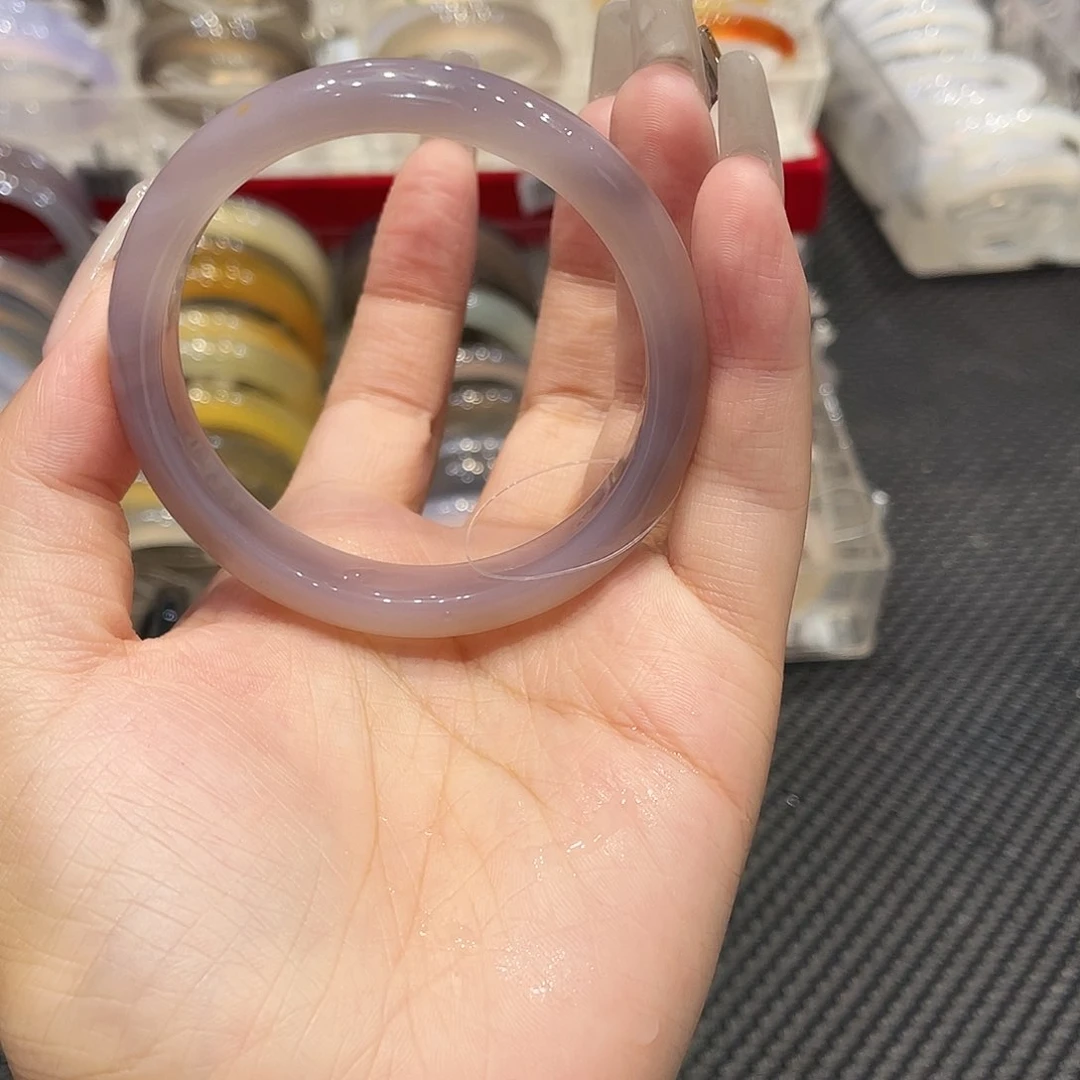 玛瑙/玉髓手镯未镶嵌53福利