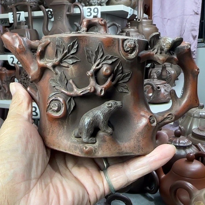 砀***肉茶壶紫砂紫砂壶泡茶