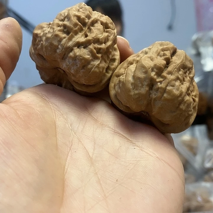 文玩核桃把件40蛤蟆头大肚子