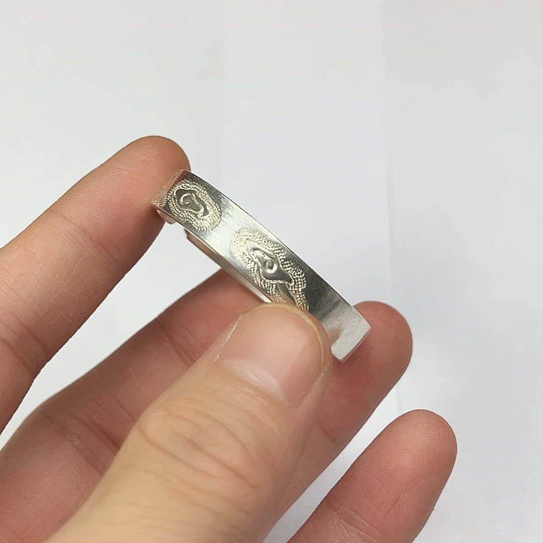 足银足银手工儿童手镯一只
